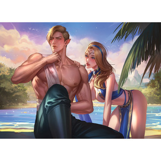 Art Print: Aviana + Xal CH8 Scene