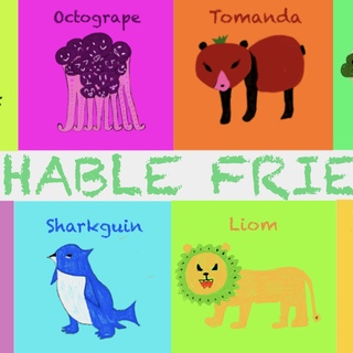 Mash-Up Friends Sticker Sheet