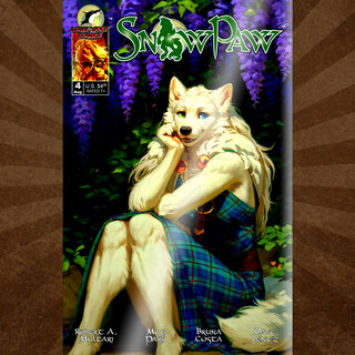 Snow Paw #4 Metal Cover By Alsares Lynx