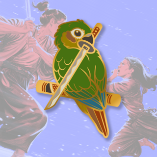 'The Sword of Kaigen' Serialized Pin