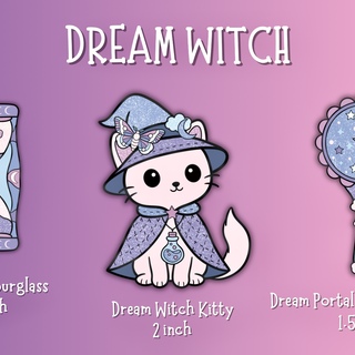 Dream Witch Pin Set