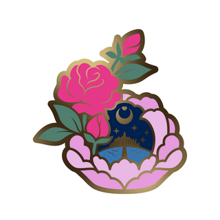 Chibi Moon pin