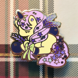 Lavender Unicorn Pin