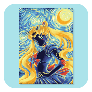 A4 Print - Usagi's Starry Night