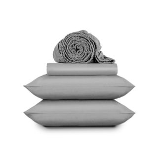 Alpha™ Combo Silver Set 2.0 - Sheets and Pillows -