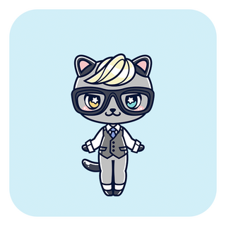 Animal Crossing Raymond Office Enamel Pin