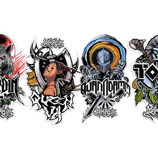 Metal Warrior Sticker Pack