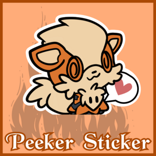 Arcakyu Peeker Sticker