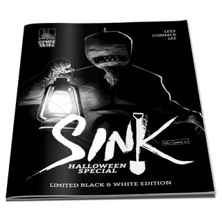 SINK: Halloween #1 LIMITED BLACK & WHITE EDITION (Silver Age Size)