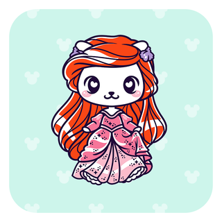 Nya Nya Neko Ariel Pink Gown