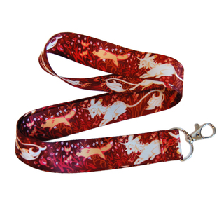 Red Goaticorn Lanyard