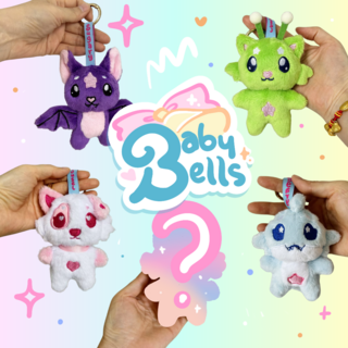 Babybell blind bag keychain