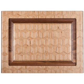 Solid Panel: Patterned Plywood