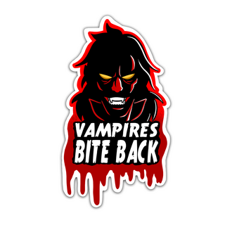 "Vampires Bite Back" Sticker