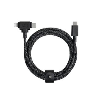 Belt Cable Duo (USB-C to USB-C/Lightning)