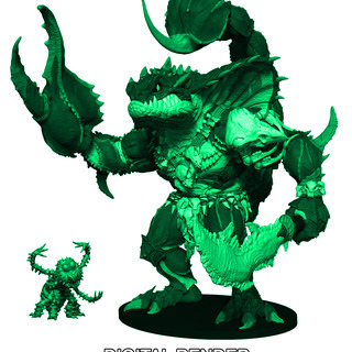 LIZARD-BRO "GLOW IN THE DARK" VARIANT! •