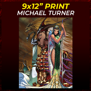 9"x 12" Classic Soulfire Print - Michael Turner