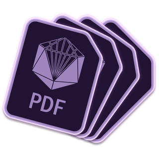 Print & Play PDF - Reference Cards & Paper Minis