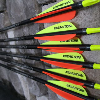 Easton Gamegetter XX75 Arrows 400 Spine 4" Vanes 6 pack - US Shipping Only