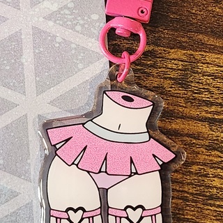 Thighs Keychain