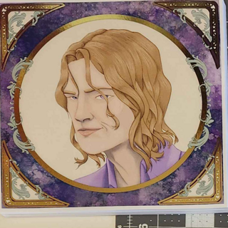 François Gold Foil Print