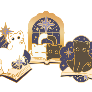 RJ 📚 Enamel Pins