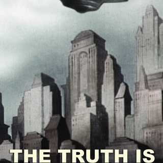 UFO POSTCARD: THE TRUTH IS OUT 10-PACK