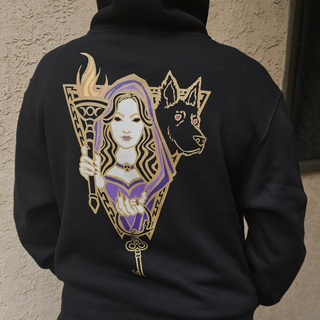 Limited Violet Hekate Threshold Zip Hoodie