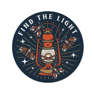 Find The Light Sticker