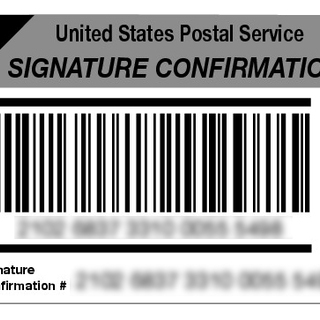 Signature Confirmation