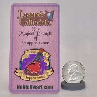 The Magical Draught of Happenstance Enamel Pin