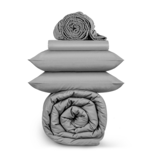 Alpha™ Deluxe Silver Set 2.0 - Sheets, Pillow Cases and Duvet Slip -