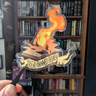 Read Banned Books sticker