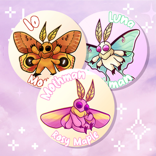 CM Mothman Button