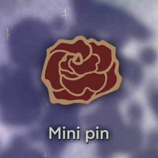 Rose Mini Pin
