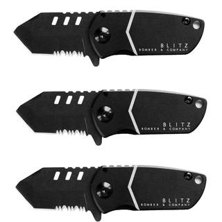 BLITZ Tactical Pocket Knife Multi-Edge BUY 2 GET 1 FREE (FREE SHIPPING)