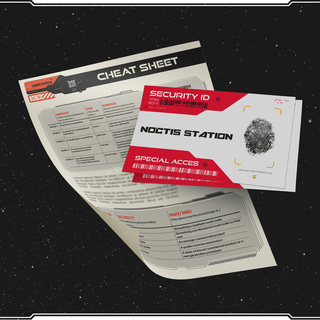 Cheat sheets (game system handout)