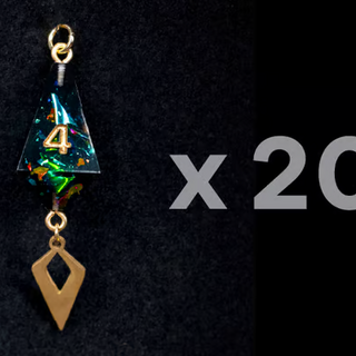 Bundle - 20 Dice Pendants