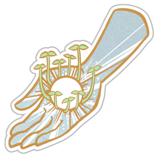 Hand of Life Vinyl Sticker