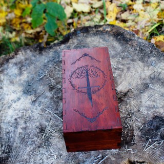 Wizard Dice Tower - Exotic Wood