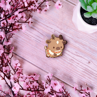 Comet Enamel Pin | SC 🐮