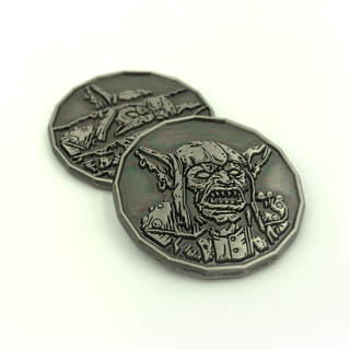 Monster Coins - 1 Inch  (Pack of 5)