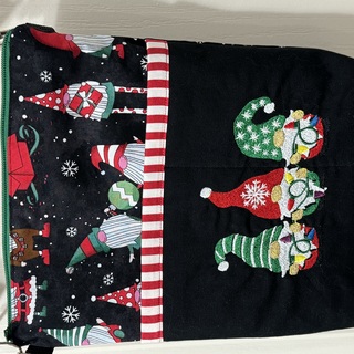 Christmas Gnomes crossbody purse