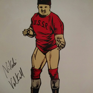 The Nikolai Volkoff 11" x 17" Print - Autographed
