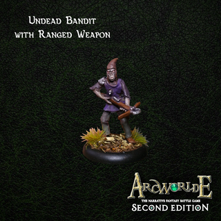 (Resin) Zombie Bandit with Ranged Weapon