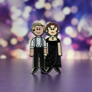 Jack + Rose Pin