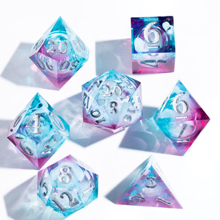 Liquid Core Dice Set – Eternal Radiance (7-Piece)