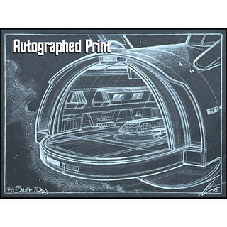 John Eaves - Galileo Exits Artwork - Autographed Print--