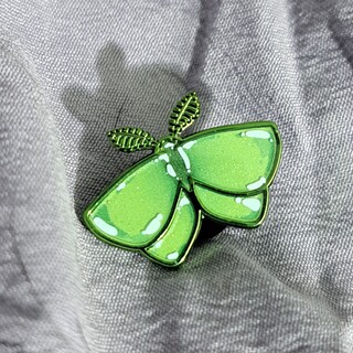 Green Sour Gummy Moth