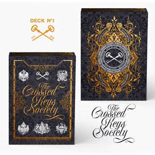 THE CROSSED KEY SOCIETY deck 1 - Black